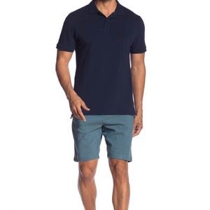 Vintage 1946 Blue/Green Flat Front Golf Shorts